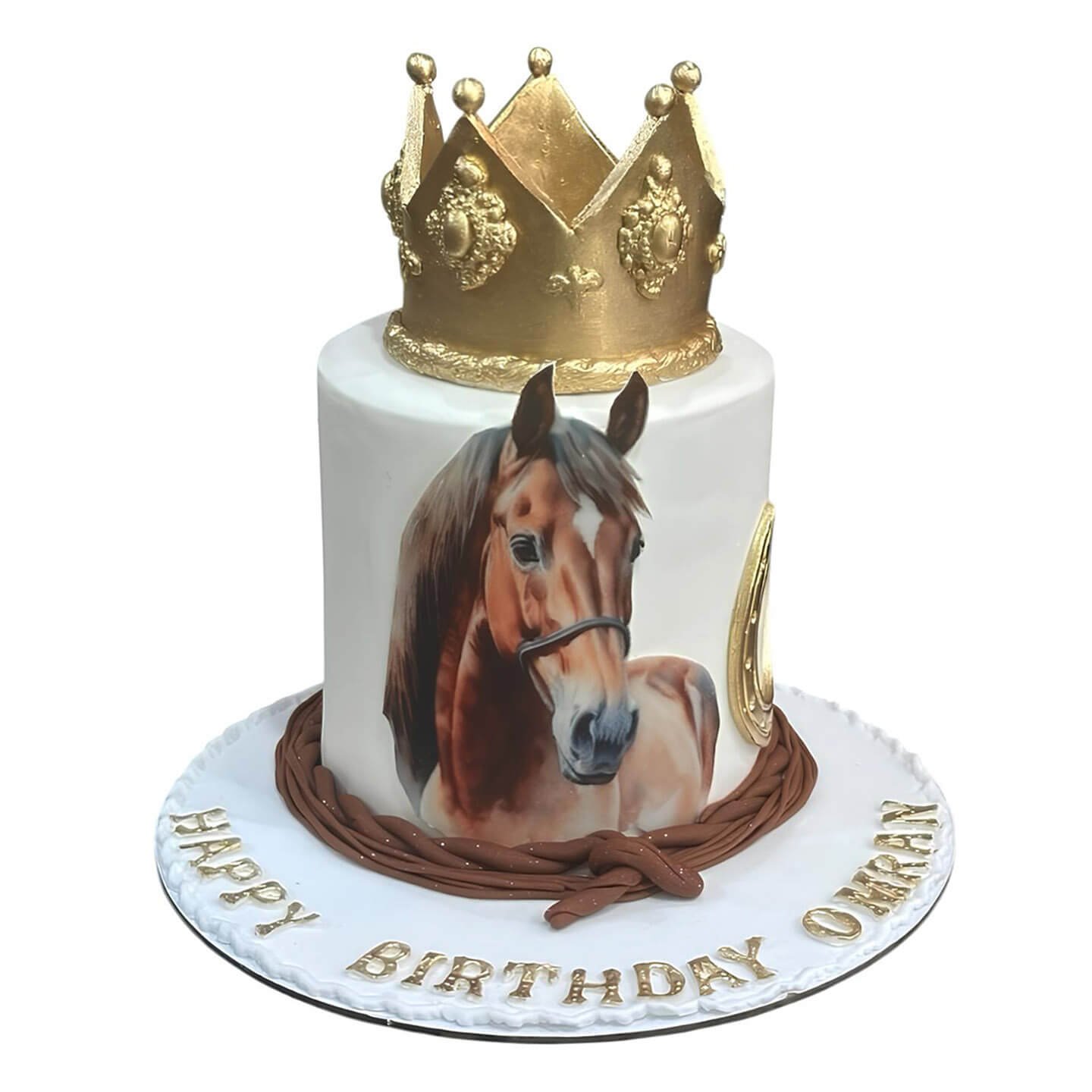 Horse Theme Cake