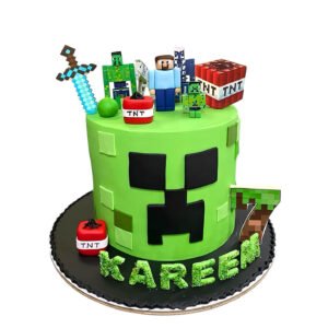 Minecraft Cake Birthday Cake