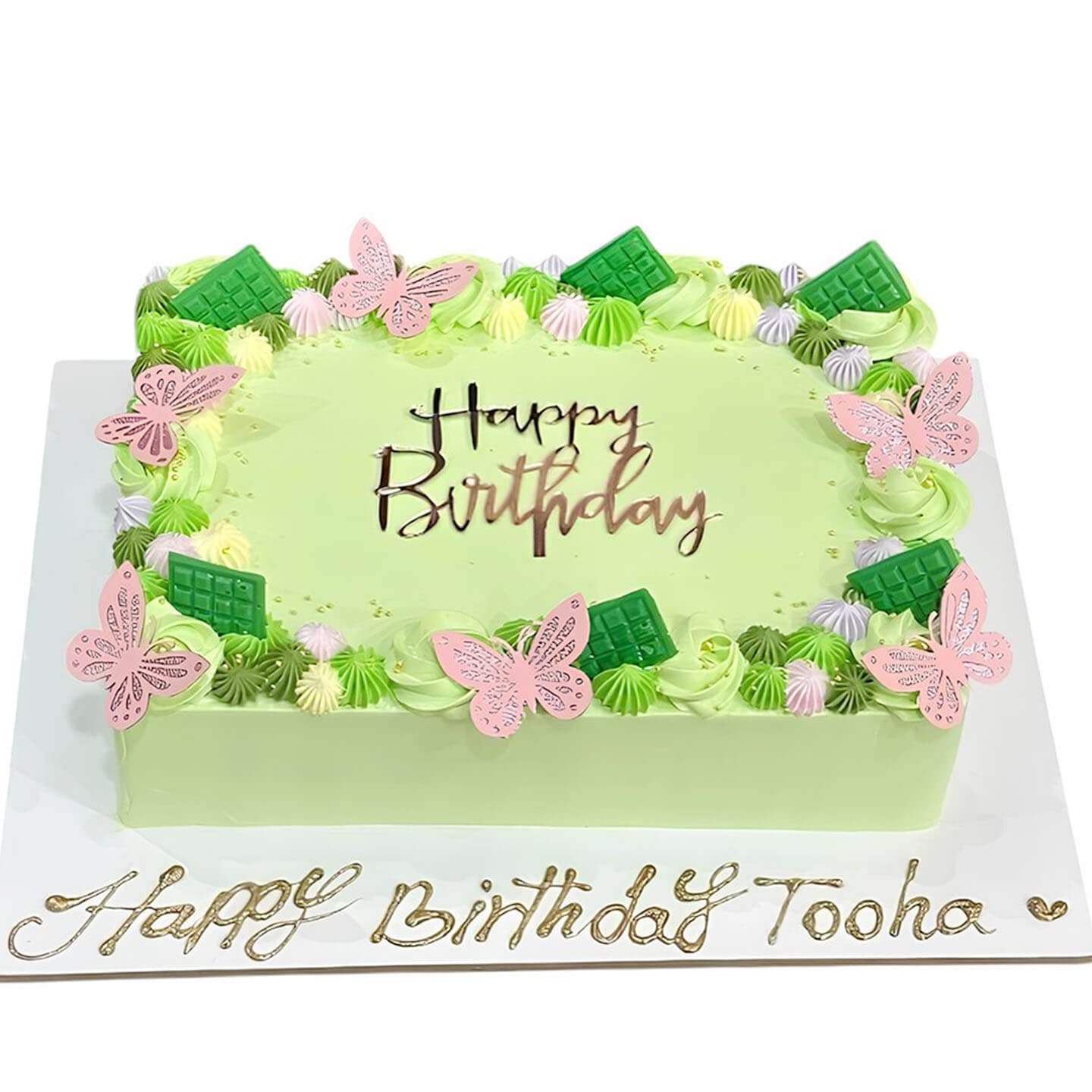 Rectangle Shape Cake