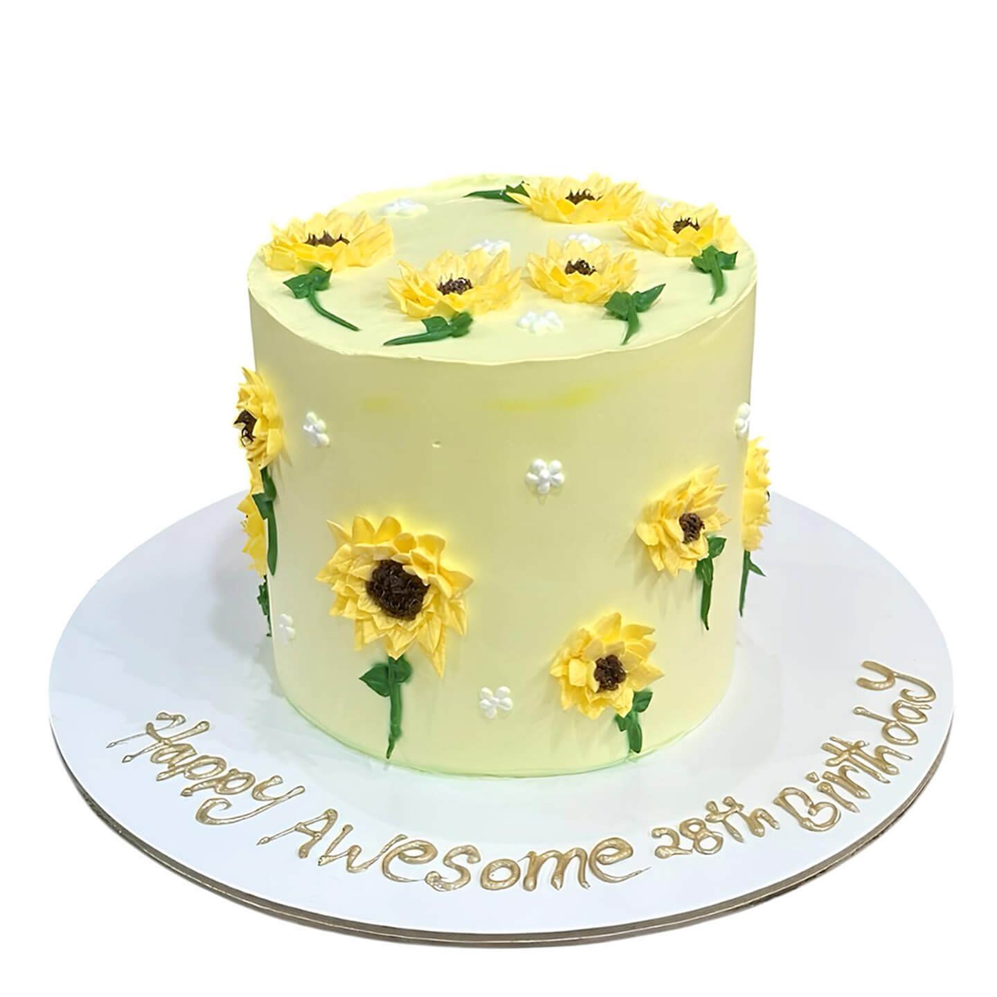 Sun Flower Cake