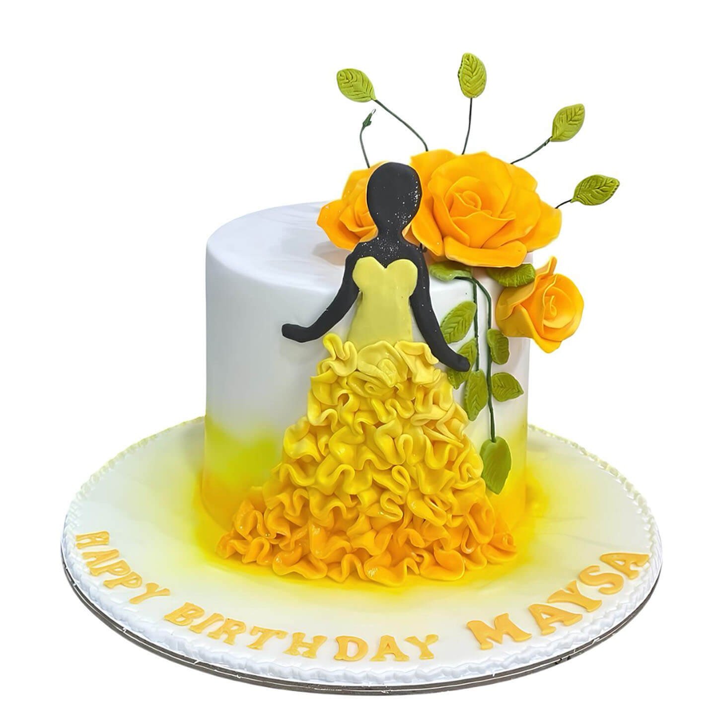 Yellow Dress Cake