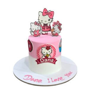 kitty Birthday Cake
