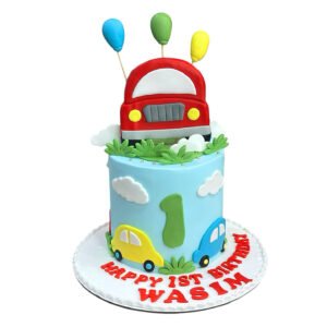 race car cake