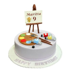 Artist Palette Cake