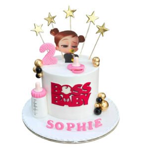 Baby boss cake Girl