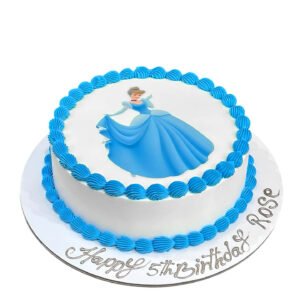 Cinderella Photo Cake