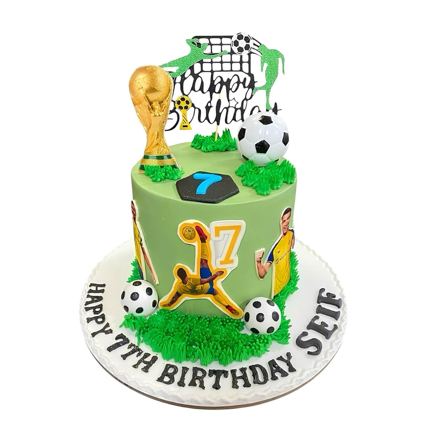 Cristiano Ronaldo Birthday Cake