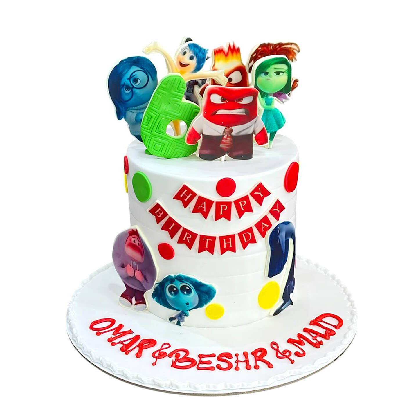 Inside Out cake