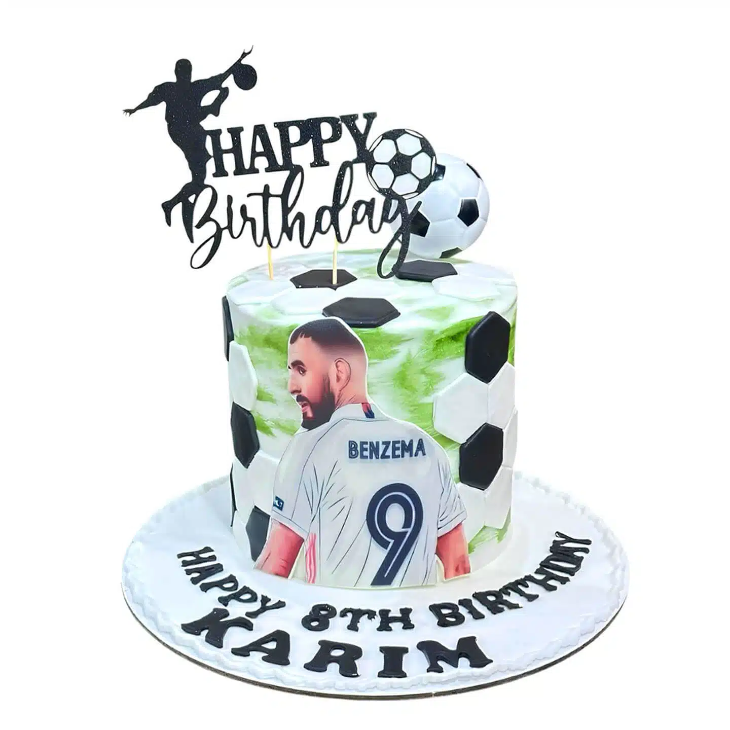 Karim Benzema Cake