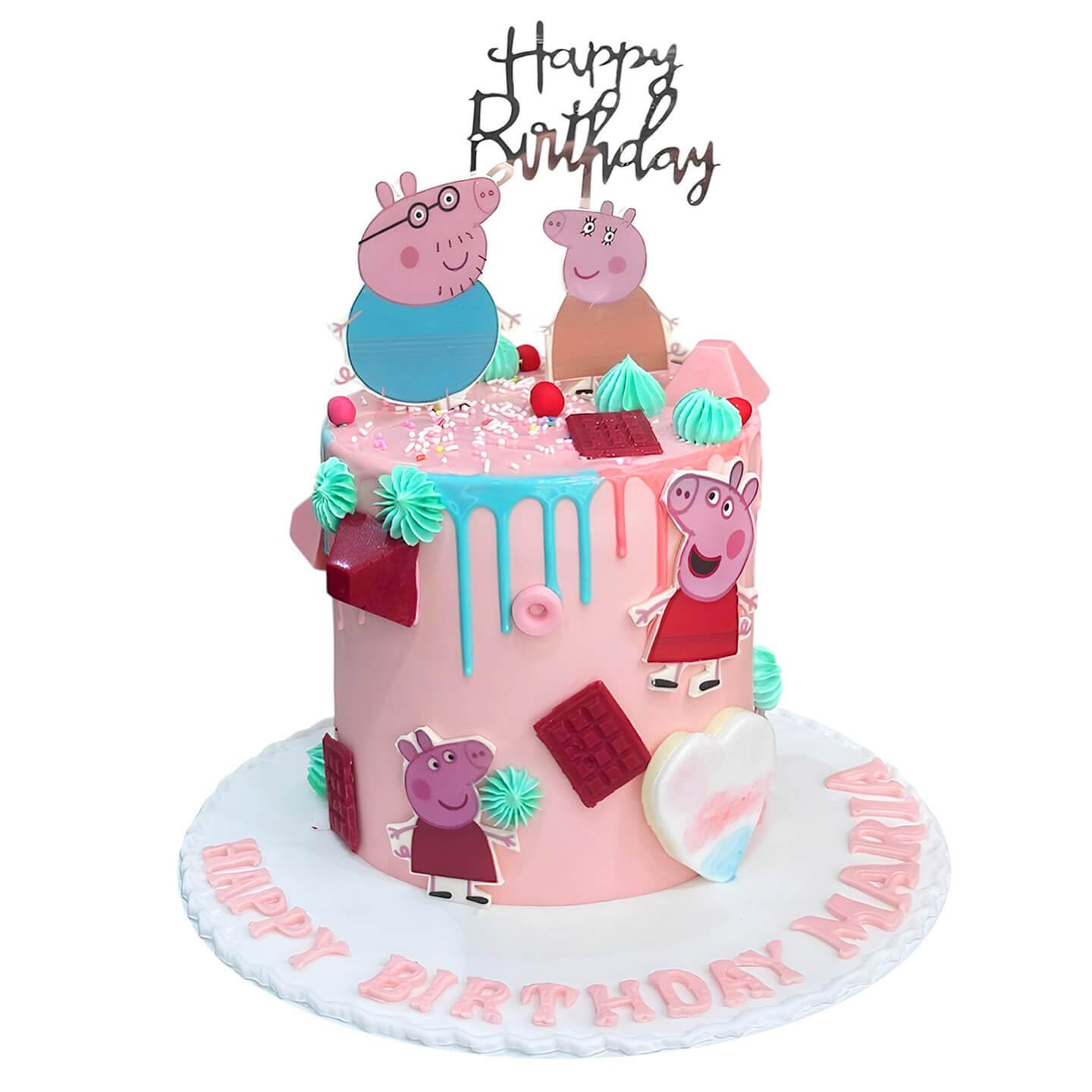 Peppa Pig Birthday Cake