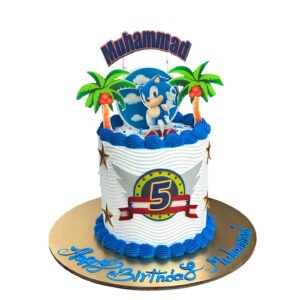 Sonic the Hedgehog Cake